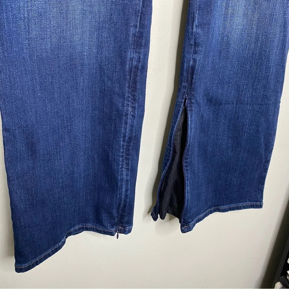 ✨NWT Universal Thread Dark Wash Elastic Adaptive Bootcut Flare Jeans Size 24W - Picture 7 of 12